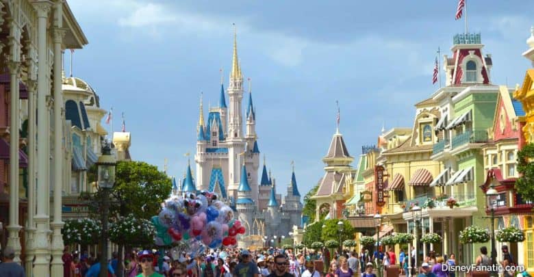 Main St. USA Cinderella Castle