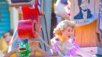 Rapunzel and Pascal