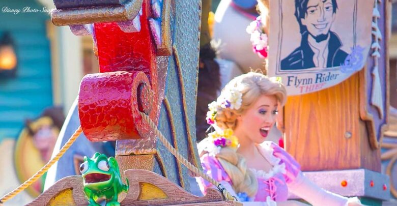 Rapunzel and Pascal