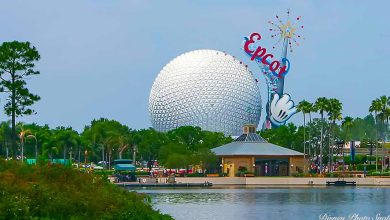 Epcot Sign