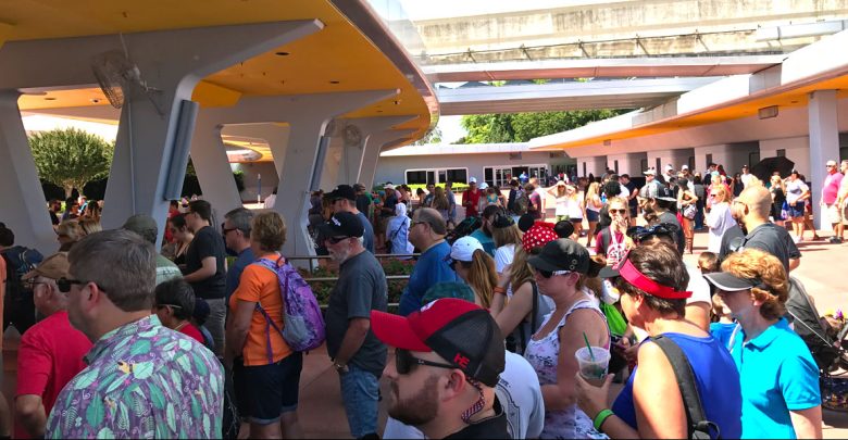 Lines At Epcot