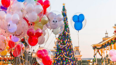 Balloons on Main Street USA