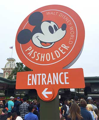 Passholder Entrance