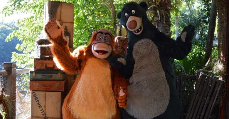 King Louie and Baloo