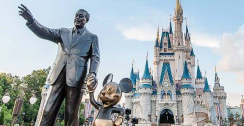 Castle Day Walt and Mickey