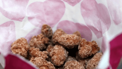 Cinnamon Glazed Almonds