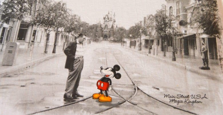 Walt and Mickey