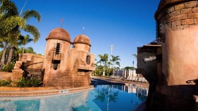 Disney's Caribbean Beach Resort Pool Area