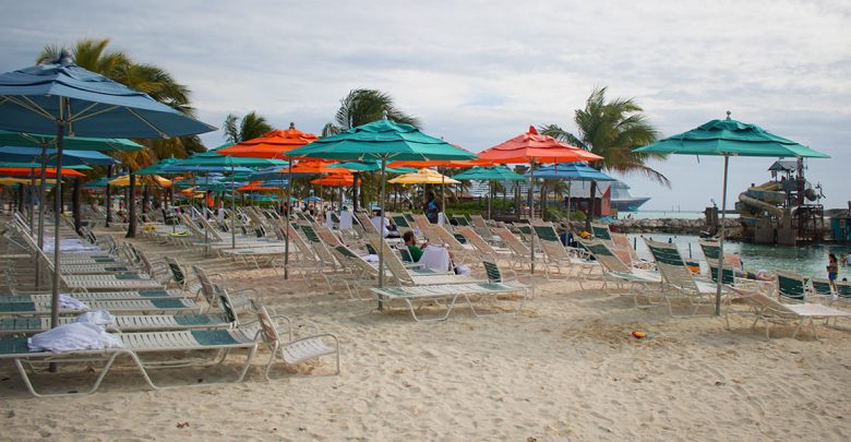 Castaway Cay Umbrellas