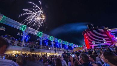 Disney Cruise Fireworks