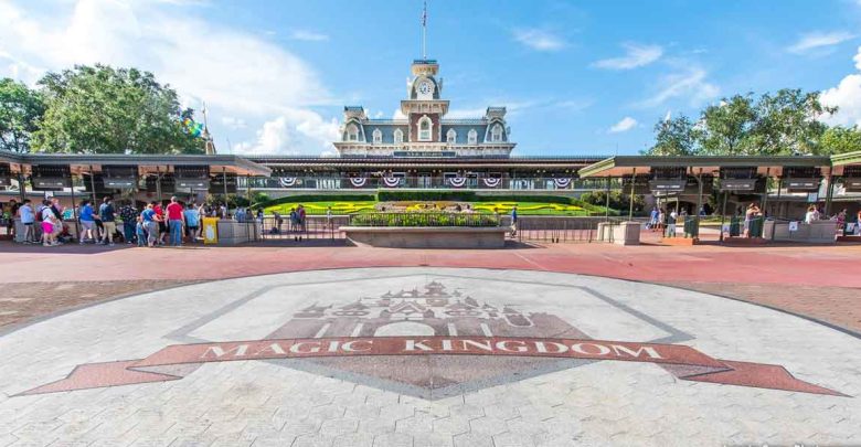 entrance of Magic Kingdom