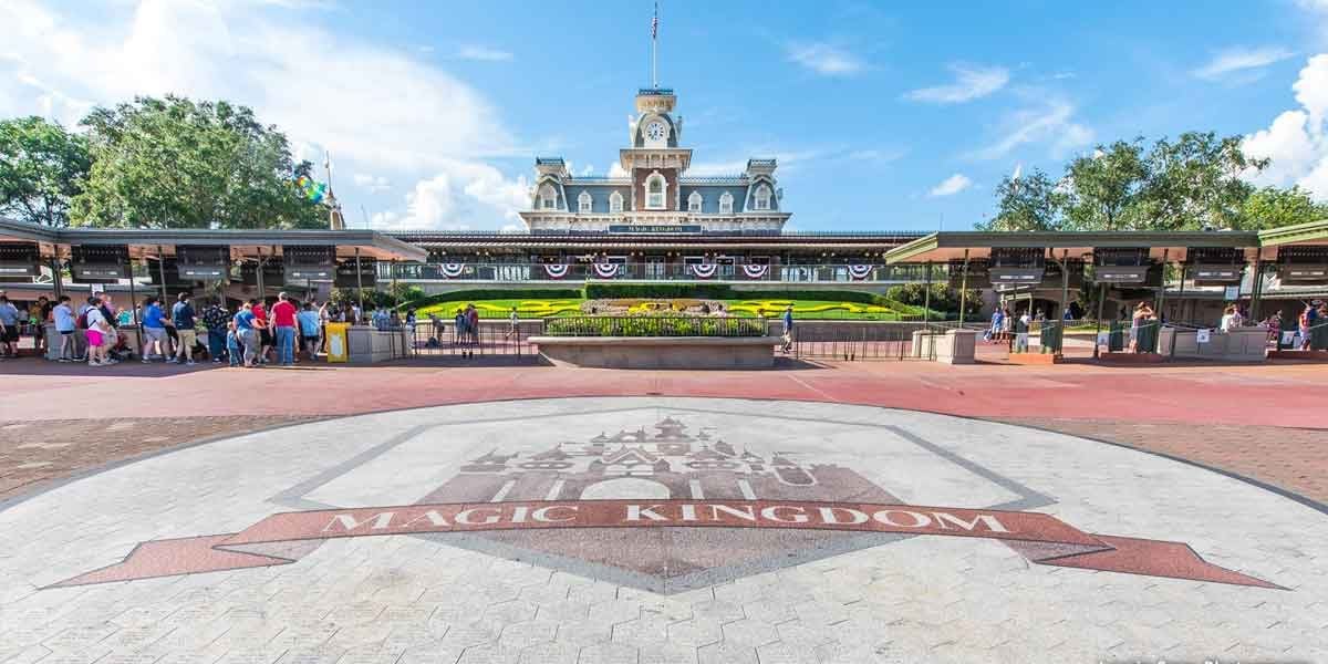 entrance of Magic Kingdom