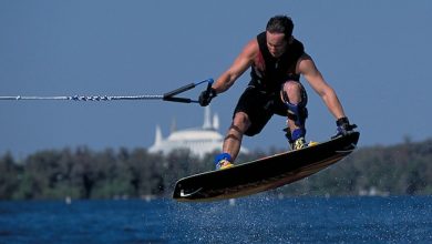 wakeboarding