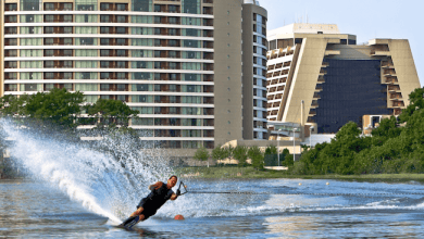 Waterskiing