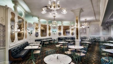 Interior of The Plaza Restaurant