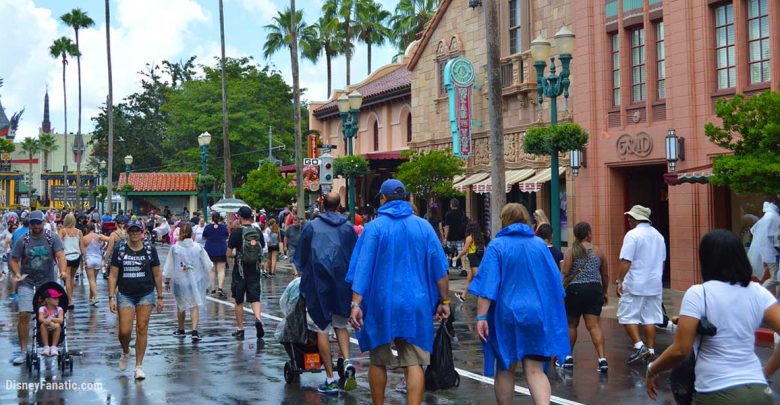 Walt Disney World in the Rain