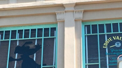 Roger Rabbit Window Hollywood Studios