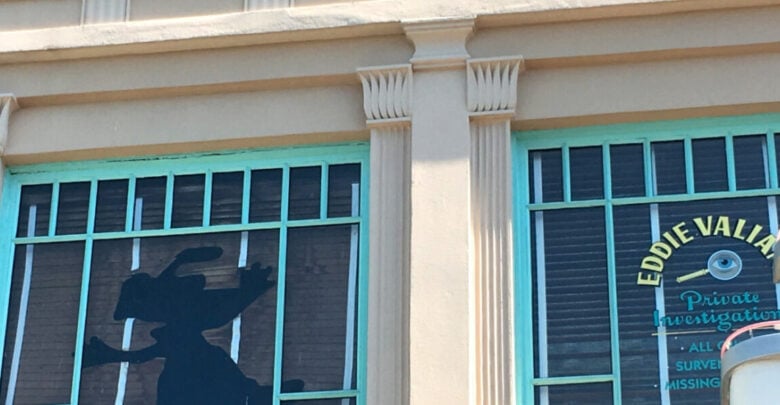 Roger Rabbit Window Hollywood Studios