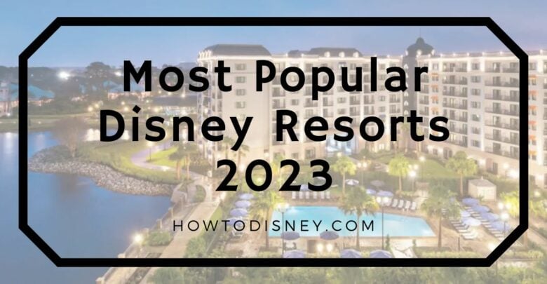 Most Popular Disney Resorts 2023