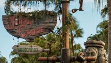 Jingle Cruise sign