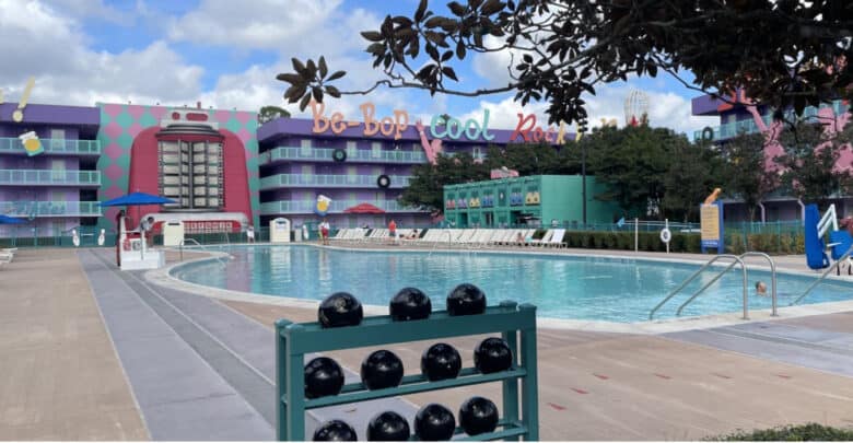 Disney's Pop Century Pool Area