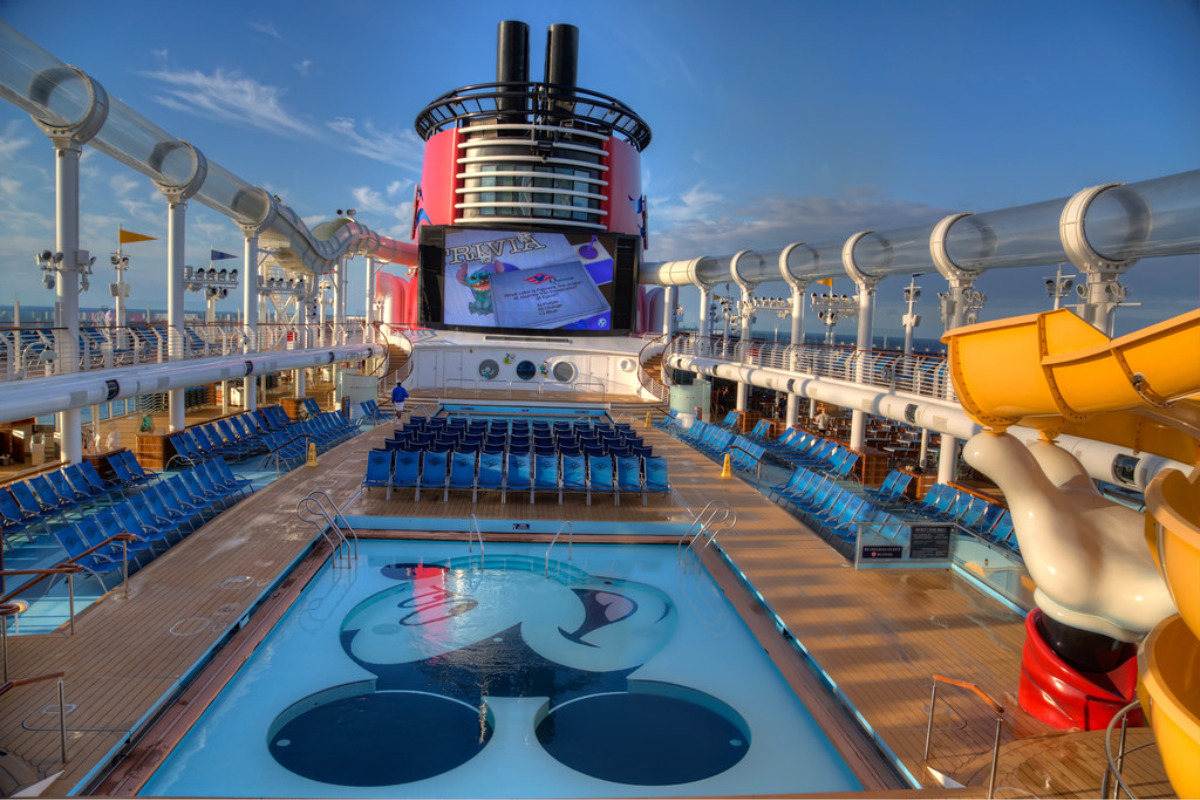 Disney Cruise Line Pool Deck