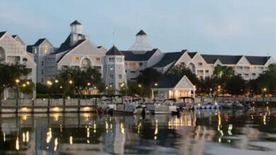 Yacht Club Disney Resort hotel exterior