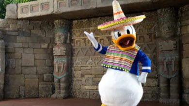 Donald Duck, Mexico Pavilion, EPCOT