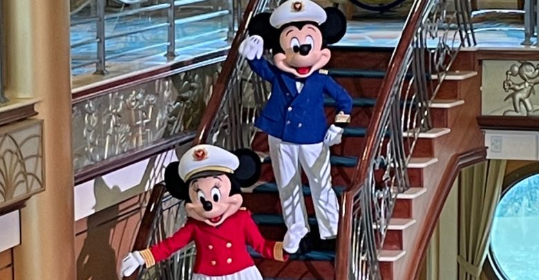 Captain Mickey and Captain Minnie, Disney Cruise Line