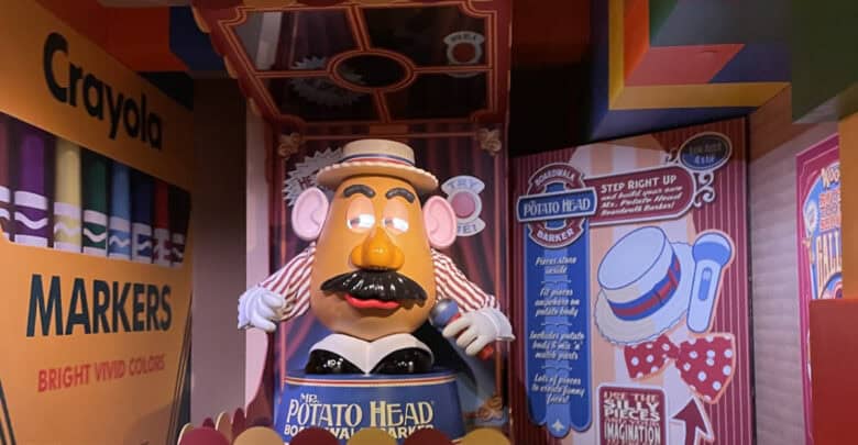 Mr Potato Head, Toy Story Mania