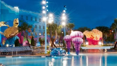 Big Blue Pool, Disney's Art of Animation Resort
