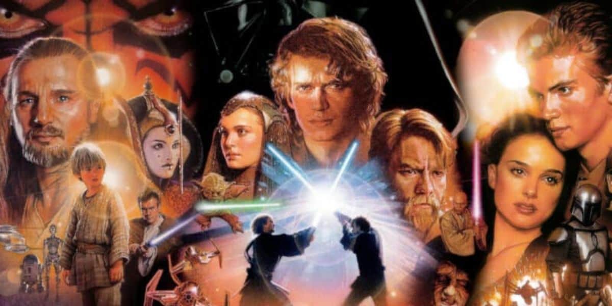 'Star Wars' prequel trilogy character poster