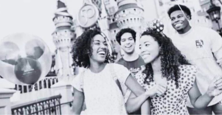 Disney Adults in monochrome