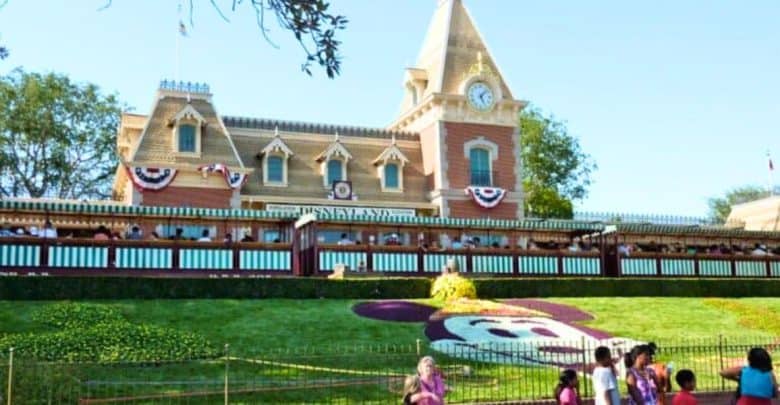 Entrance of Disneyland