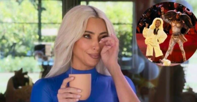 Kim Kardashian Crying and North West's Lion King Performance