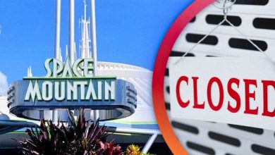 Disneyland Attraction closed now; Space Mountain