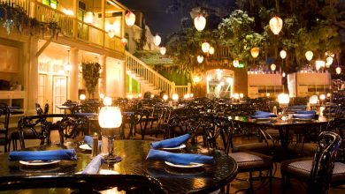 Blue Bayou restaurant interior at Disneyland