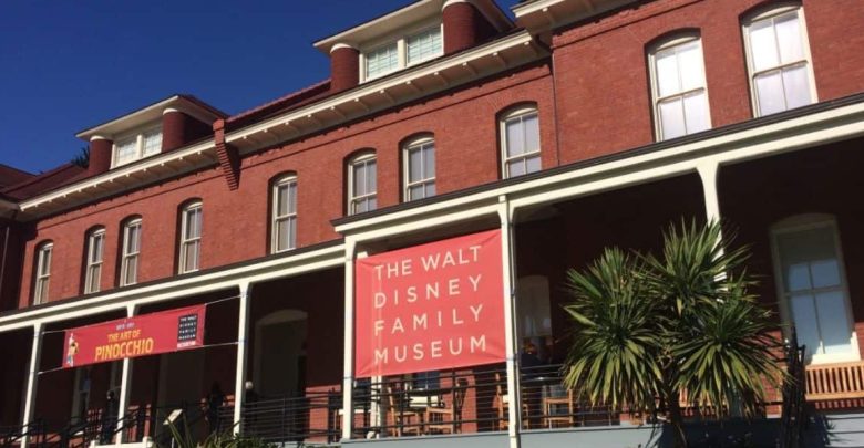 The Walt Disney Family Museum exterior.