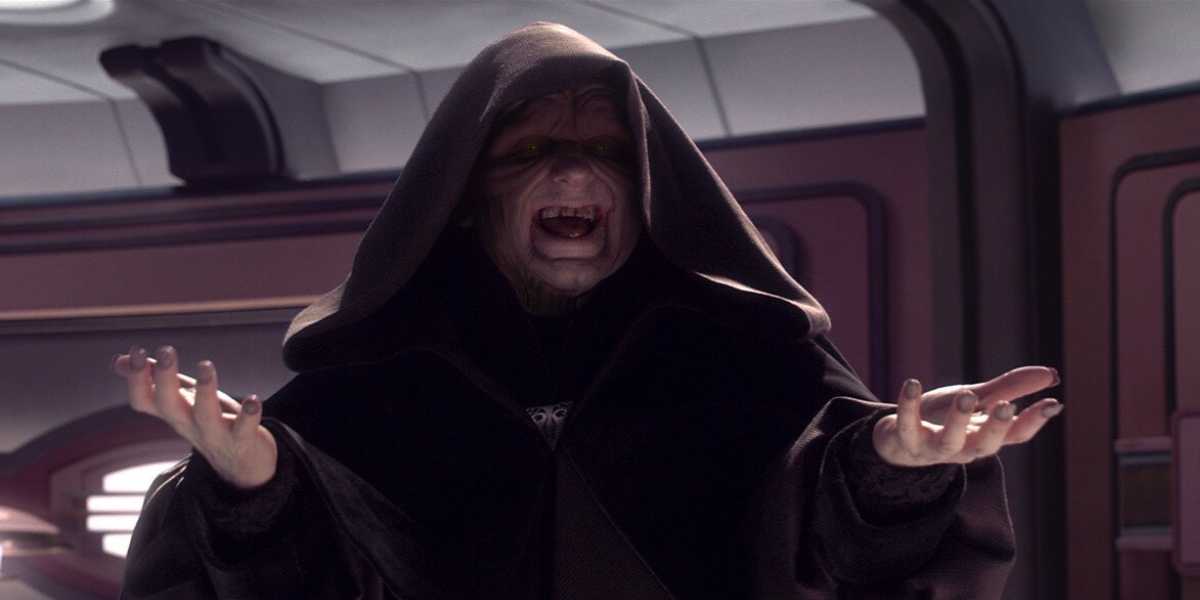 Palpatine in 'Revenge of the Sith'