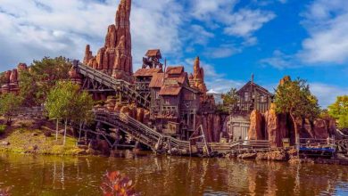 Thunder Mountain at Disneyland Paris