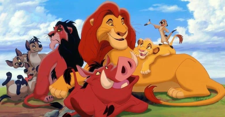 All the main characters from the original 'Lion King'