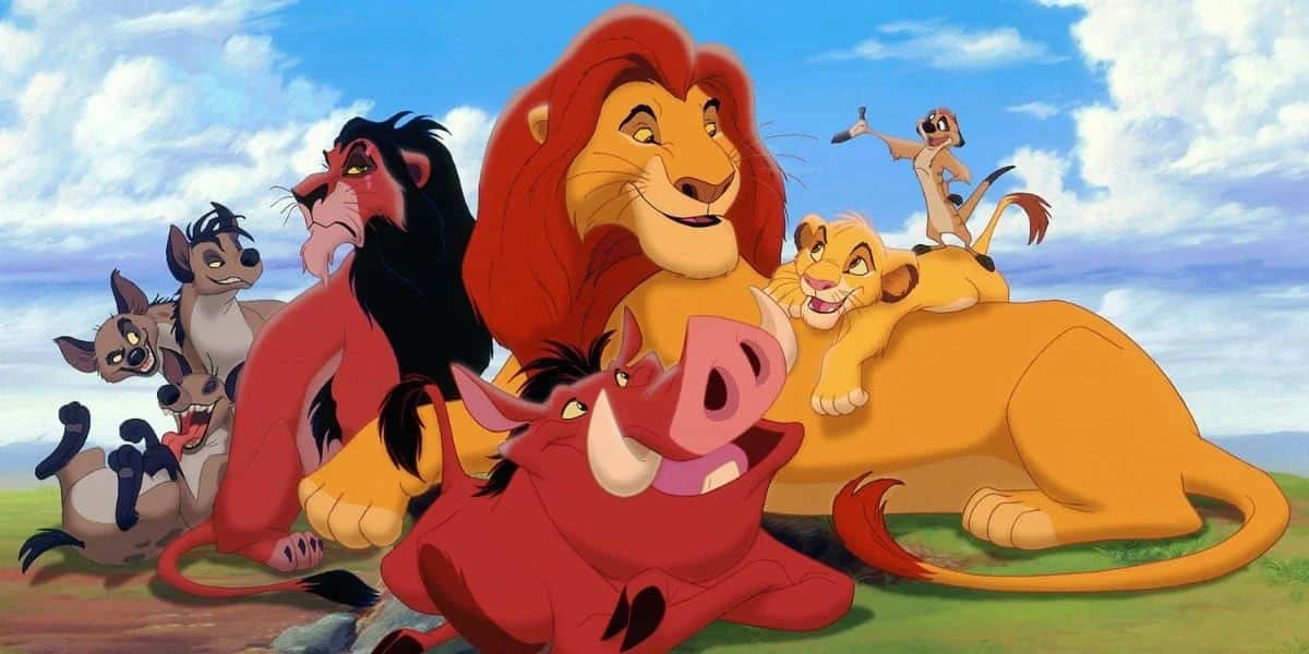 All the main characters from the original 'Lion King'