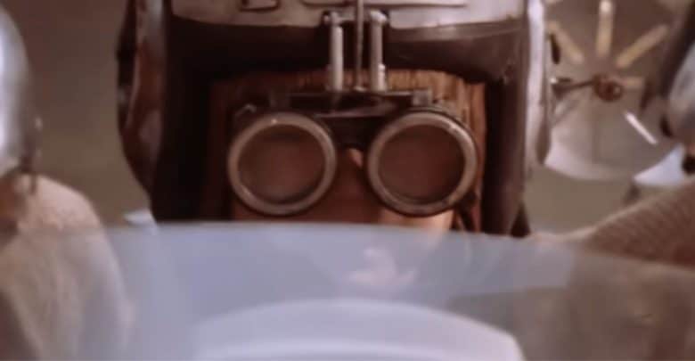 Anakin in his podracer in 'The Phantom Menace'