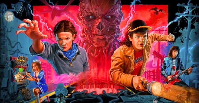 The poster for 'Dead by Daylight x Stranger Things Chapter 2'
