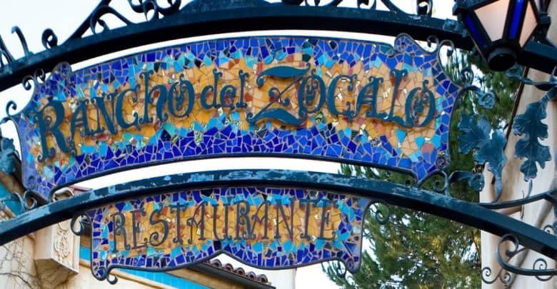 Rancho del Zocalo Restaurante at Disneyland. Disney food allergy.