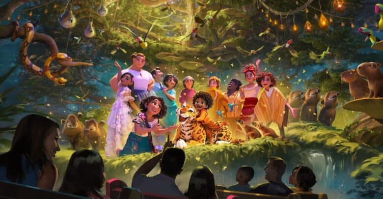 Encanto themed attraction Tropical Americas Animal Kingdom