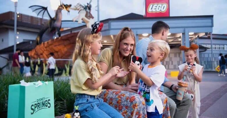 LEGO Store at Disney Springs, where there is another one located inside Downtown Disney.