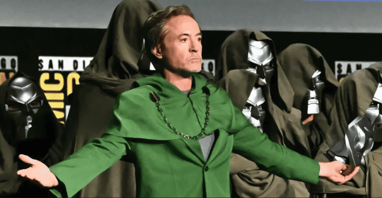 Robert Downey Jr announced as Dr Doom at Comic Con