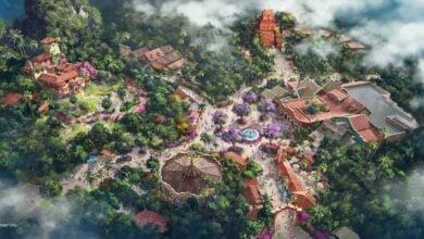 Encanto and Indiana Jones lands Animal Kingdom Tropical Americas