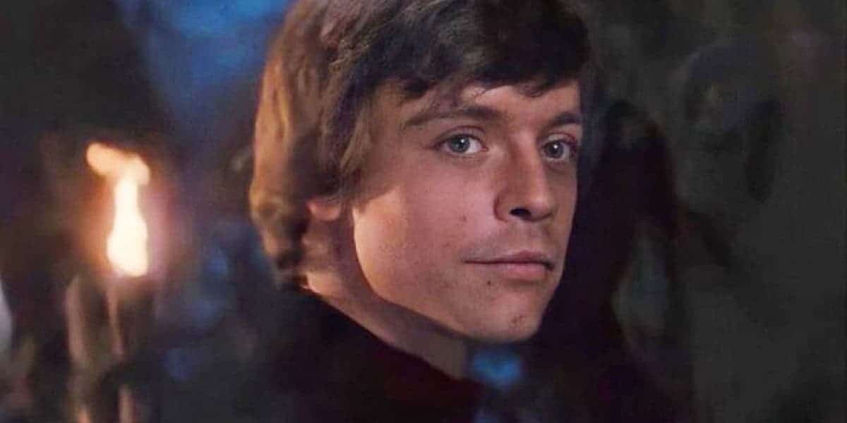 Luke Skywalker looks ahead in 'Star Wars'